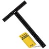 Better Office Products T Square, 18 inch Metal T Ruler,