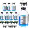 Empty Sterile Vial with Separately Butyl Rubber Stopper and Flip