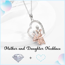 USEEDOVIA Daughter Gifts from Mum,Birthday Gifts Presents for Daughter,Mother Daughter Necklace Christmas Graduation Gifts for Teenage Girls