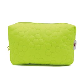 PONETTE Kulturbeutel für Damen, lebendig, Mädchen, Stil, lustig, Design, Kulturbeutel, Reisen, Schminktisch, Federmäppchen, spanische Marke, Watte, Pistazienblume, Kulturbeutel