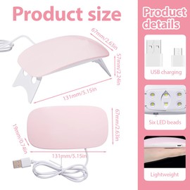 Tomedeks uv lampe für gelnägel uv nagellack uv lampe nägel gel nagellack uv, deal für Anfänger und Profis, Perfektes Festivalgeschenk für Frauen