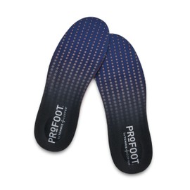 Triad Plus Align Shoe Insoles for Men & Women – 3-Zone Heel/Arch/Ball Support Inserts, High Support, Energy-Return Cushioning, Antishock Comfort - L