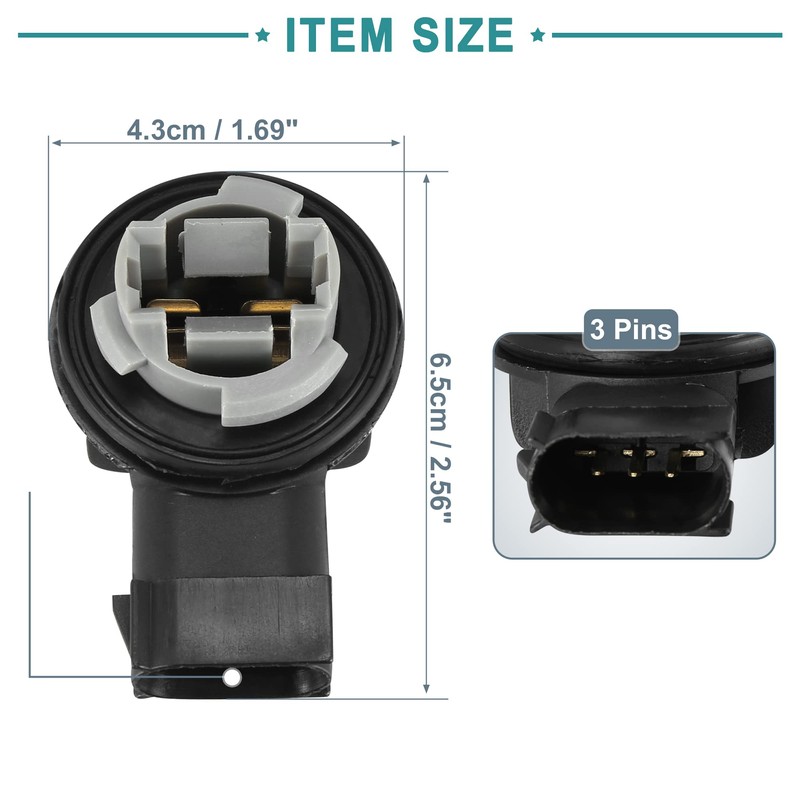 ACROPIX Tail Lamp Plug Connectors Holder Turn Signal Tail Light