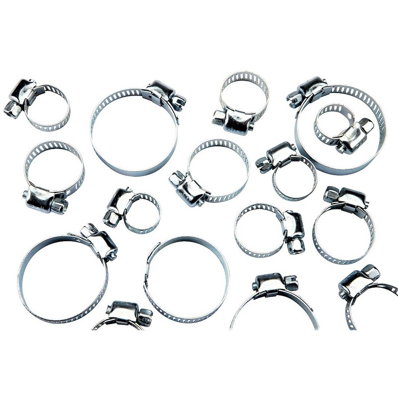 Automotive Hose Clamp Assortment, 40 Pc.