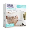 The Clean People Laundry Detergent Sheets - Laundry Soap -