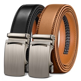 BULLIANT Belt Strap Buckles for Mens Ratchet Belts Repalcement or Customize Width 1 3/8(Gun,1 3/8" Belt Width Buckle)