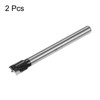 sourcing map 2pcs Forstner Drill Bit 12mm (15/32") K30/C1 Tungsten
