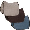 Eskadron Platinum Cotton Saddle Cloth in Vintage Blue, Greige, Havana