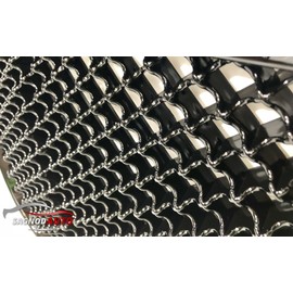 Sagnod Auto Custom Gloss Black Front Upper Grille For 2011-2014 Chrysler 300 / 300C