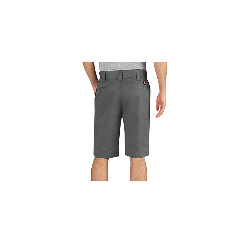 Dickies Men's 11 Inch Relaxed-fit Stretch Twill Work Short, Gravel