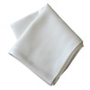 Brooks Brothers 125000-6560-10 Men's Easy Care, Yarn-Dyed, Handkerchief (White/18.9 inches