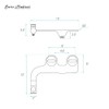 Swiss Madison Aqua Non-Electric Bidet Toilet Attachment in Matte Black