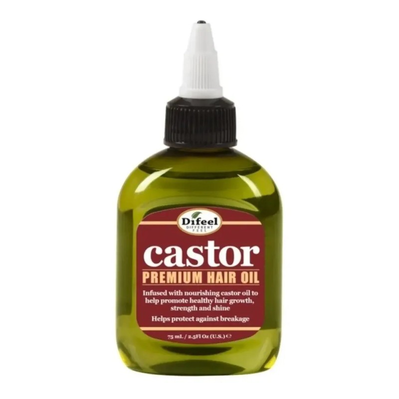 Aceite De Ricino Castor Crecimiento Cabello Difeel