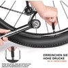 CXWXC Bicycle Pump 120 PSI Mini Bicycle Pump with Pressure