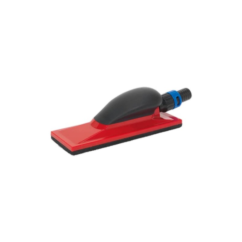 Sealey RE4012 70 x 198mm Dust-Free Sanding Block , Red