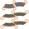 Caltric for Polaris Hawkeye 300 2006 Sintered Front & Rear