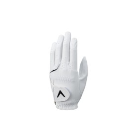 Callaway Gloves All Weather LH WHT/BLK 22 24 (8.7 inches (22 cm), Left Hand Worn [Right Handed]), White/Black, Men's