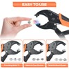 Robust Push Button Tool with Pliers - Portable Eyelet Pliers