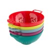 couponhub Heavy Duty 6 Inch Food Colander,Large Capacity Vegetable Strainer