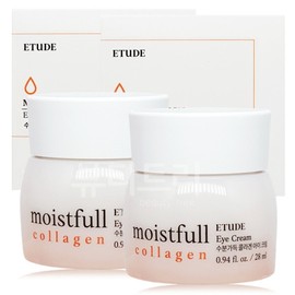 Etude Moisture Full Collagen Eye Cream 28ml x 2 / 에뛰드 수분가득 콜라겐 아이크림 28ml X 2개