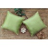 Craftbot Damask Throw Pillow Covers - Pack of 2 Faux
