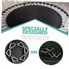 Totority 30Pcs Metal Triangle Buckles for Trampoline Replacement Portable Trampoline
