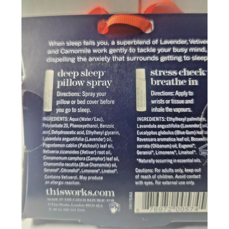 THIS WORKS ~ DREAM TEAM COMBO SET DEEP SLEEP PILLOW