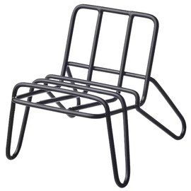 Ikea Alloy Steel KRUBBET Holder for Mobile Phone, Black