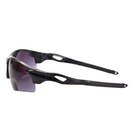 Mass Vision 2 Pair of The Athlete Precision Sport Wrap Bifocal Unisex Reading Sunglasses (Black and White, 2.0)