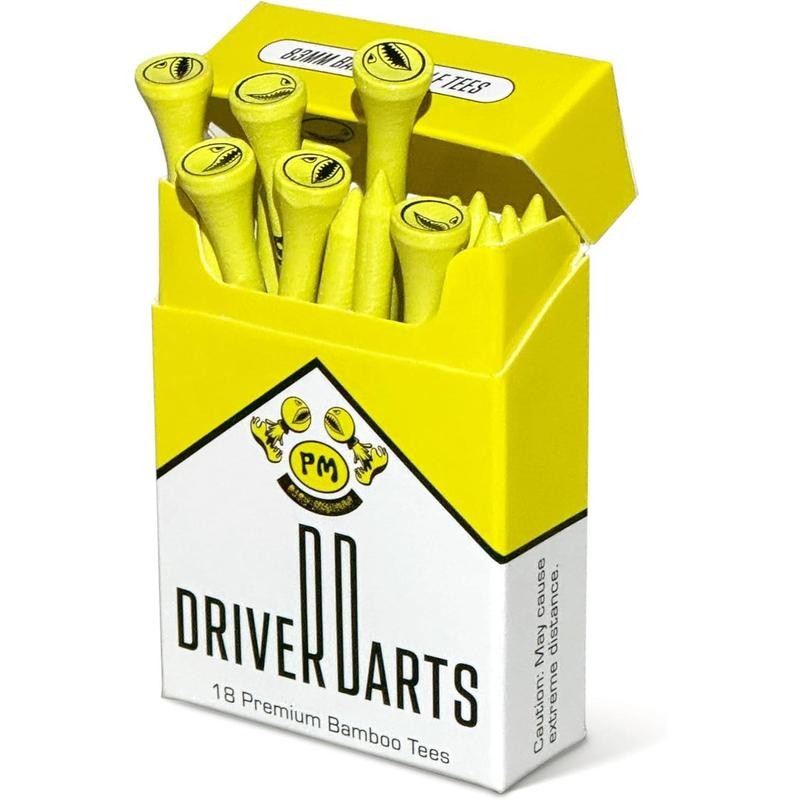 P*ss Driver Darts, Premium Golf Tees, Pack of 18 |