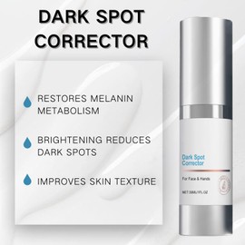 Dark Spot Correcting Glow Serum for Face,Hyaluronic Acid Serum,Dark Spot Remover with Kojic Acid, Fades Sun Spots, Acne Marks & Melasma Appearance, Lightweight Hydrating Serum for All Skin Tones，2PCS