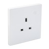 Smart Socket Wall Mounted ABS Timing Panel Wireless Remote Controllable