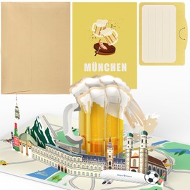 Joyoldelf Munich 3D Greeting Card Holiday
