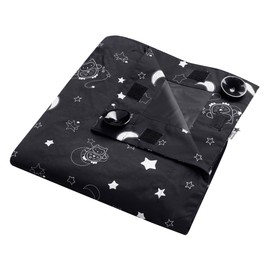 Tommee Tippee Sleeptight Portable Blackout Blind with Suction Cups, Adjustable and Lightweight, Large, 130 x 198cm