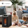 Lifesmart Infrared Quartz Space Heater, 1500W Portable 3 Element Heater