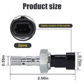 LoloWheat Brake Pressure Switch Compatible with Polaris Ranger XP 1000 2019 2020 2021 2022 2023 2024 Replaces # 4014262 4081117