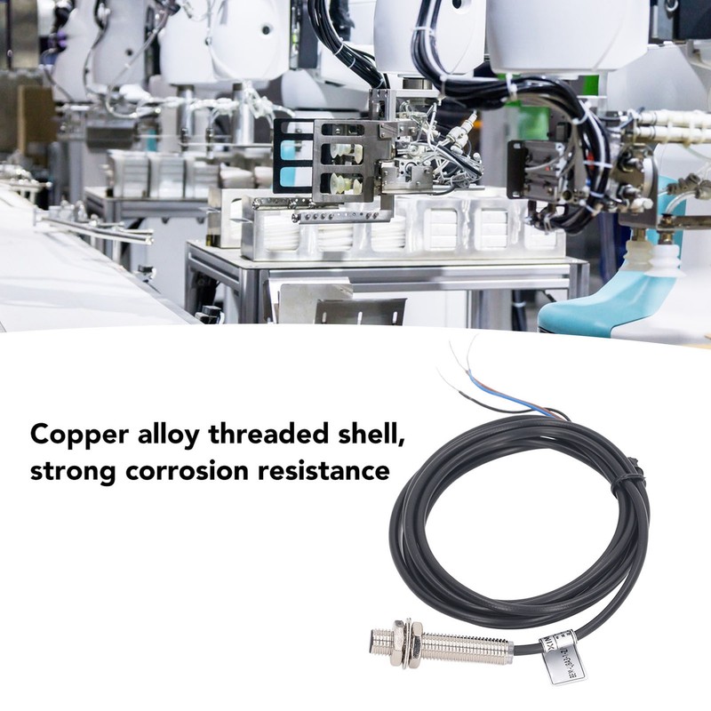 4 Sets Inductive Proximity Switch 8mm Diameter NPN Output 3