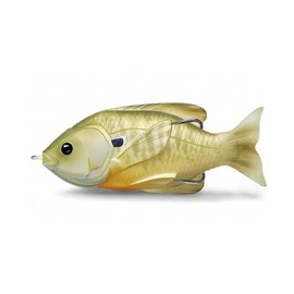 Sunfish Bluegill Hollow Body Topwater Lure 3 1/2" Pumpkinseed Fishing Lures Bass Jigging Bait Jig Lure Weedless Soft Plastic Swimbait Accessories Freshwater