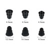 ALXCD Triple Flange Ear Tip, 6 Pairs S/M/L Size Triple