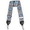 Bag Strap Crossbody Handbag Straps, Jacquard Embroidered 2" Wide Soft