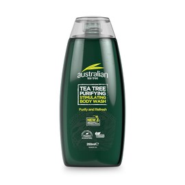 Australian Tea Tree Body Wash, Purifying, Natural, Vegan, Cruelty Free, Paraben and SLS Free, Stimulating, 250 ml