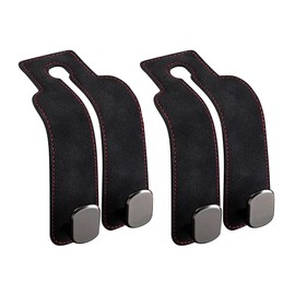 MIRKUZI Pack of 2 Car Storage Hooks, Car Storage Hooks, Universal Car Hooks, Storage Hooks for Car Seat, Clothes Hooks for Headrests, Car Hooks, Car Headrest Hooks
