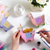 Pasimy 6 Set Ceramics to Paint DIY Ceramic Succulent Planter
