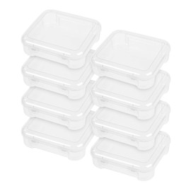 6" x 6" Portable Project Case, 8 Pack, Clear, Model Number: 585845