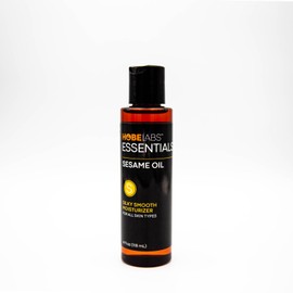 Hobe Labs Sesame Oil - 4 oz - Natural Moisturizer for All Skin Types, Antioxidant & Vitamin Rich Formula, Premium Massage Oil with Light Texture to Rejuvenate and Revitalize