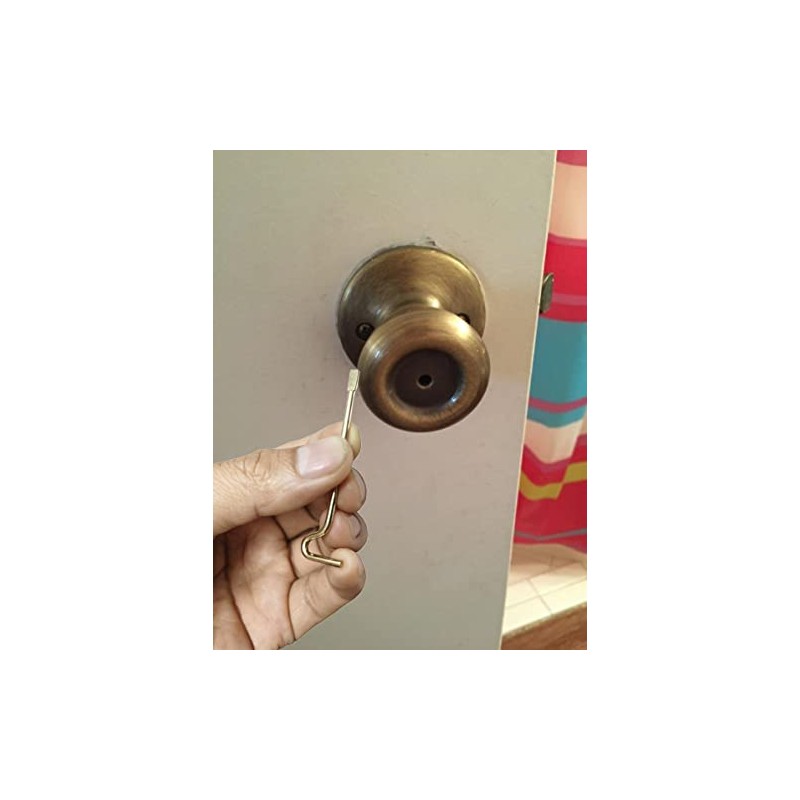 Emergency Keys for Bed&Bath Interior Door Locksets Key Pin for