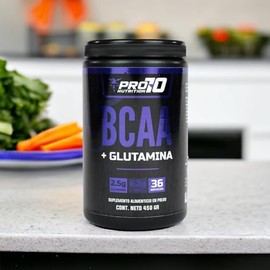 Pro 70 Nutrition BCAA Glutamina 450 Gr Premium | Suplemento Deportivo de Alta Calidad | Mejora Fuerza (Uva)