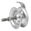 5" Steel Pipe Track Roller Galvanized for 1 5/8" Pipe