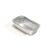 Papstar aluminium trays, aluminium, Silver, 20.90 x 11 x 20.60