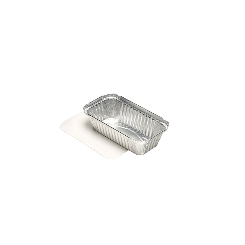 Papstar aluminium trays, aluminium, Silver, 20.90 x 11 x 20.60